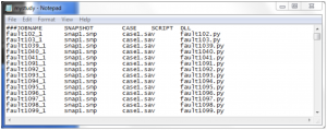 Configuration File for Simulations